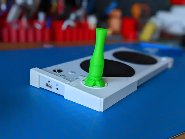 D-pad joystick clip for Xbox Adaptive Controller